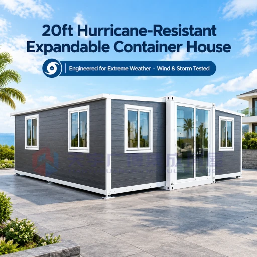 20ft Hurricane-Resistant Expandable Container House