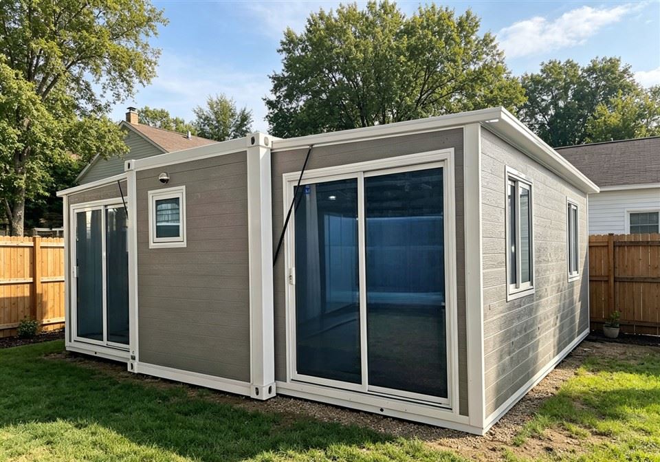 20ft Weather-Resistant Expandable Prefab Dwelling Module