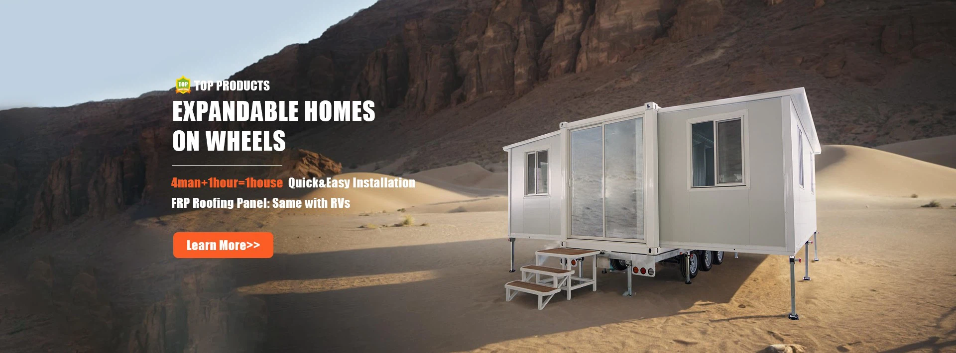 expandable homes on wheels