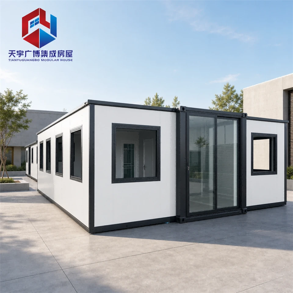 Double-Wing Expandable Container House AU/AS/EU