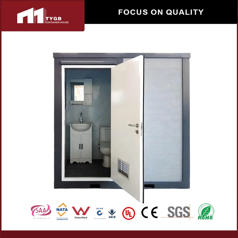 Durable Outdoor Portable Restroom With Complete Shower Facilities