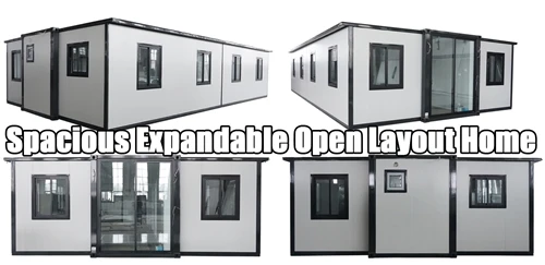 72sqm Expandable Container House Review: Max Flexible Layout for Family & Com...