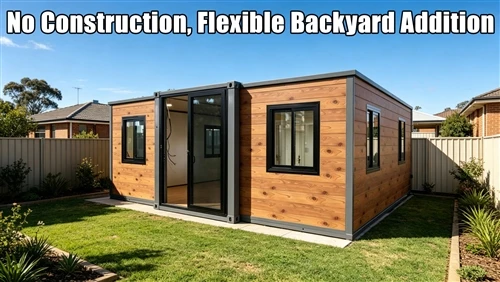 New Expandable Modular Backyard Homes Cut Construction Time To 15 Days