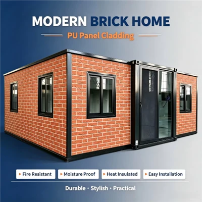 30ft PU Insulated Wall Panels For Prefabricated Modular Houses