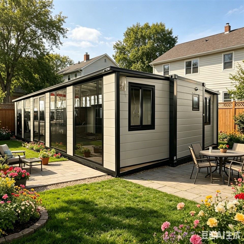 Waterproof Insulated 40FT Fold Out Residence factory